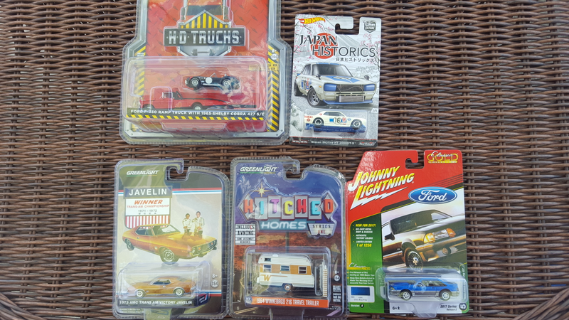 Trans Am winner celebrating Javelin is way cool! All of this is great for my collection.